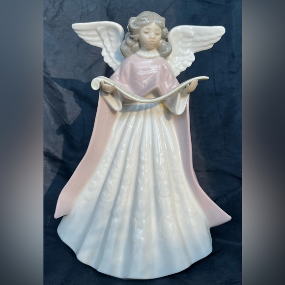 LLadro Singing Angel Figurine/Tree Topper Retired - Picture 3 of 10
